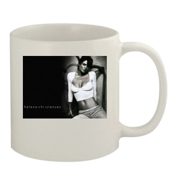 Helena Christensen 11oz White Mug