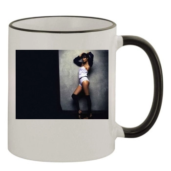 Helena Christensen 11oz Colored Rim & Handle Mug