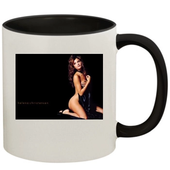 Helena Christensen 11oz Colored Inner & Handle Mug