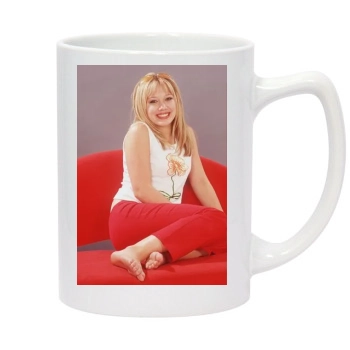 Hilary Duff 14oz White Statesman Mug