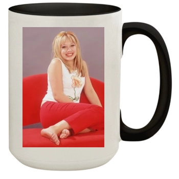 Hilary Duff 15oz Colored Inner & Handle Mug