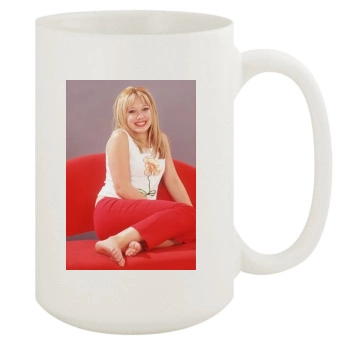 Hilary Duff 15oz White Mug