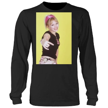 Hilary Duff Men's Heavy Long Sleeve TShirt