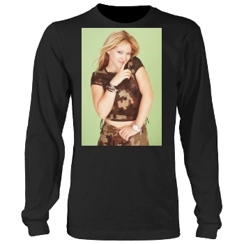 Hilary Duff Men's Heavy Long Sleeve TShirt