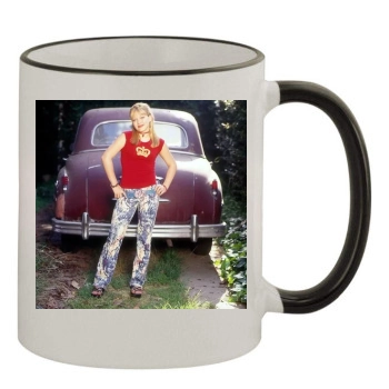 Hilary Duff 11oz Colored Rim & Handle Mug