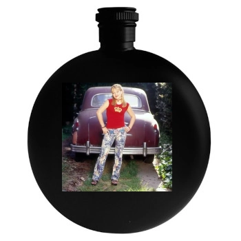 Hilary Duff Round Flask