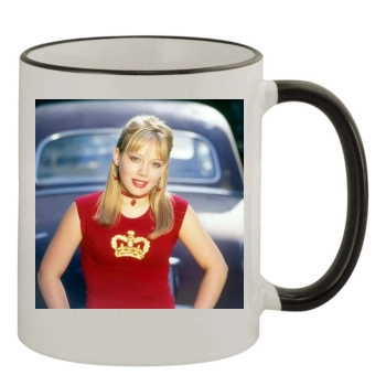 Hilary Duff 11oz Colored Rim & Handle Mug