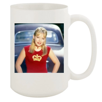 Hilary Duff 15oz White Mug