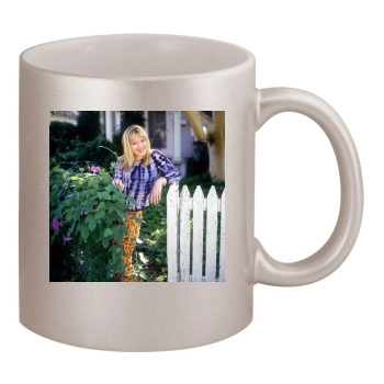 Hilary Duff 11oz Metallic Silver Mug