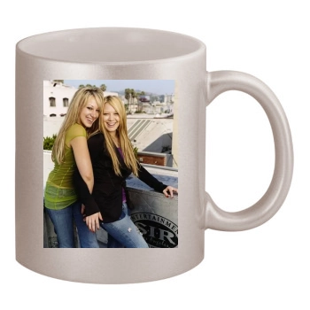 Hilary Duff 11oz Metallic Silver Mug