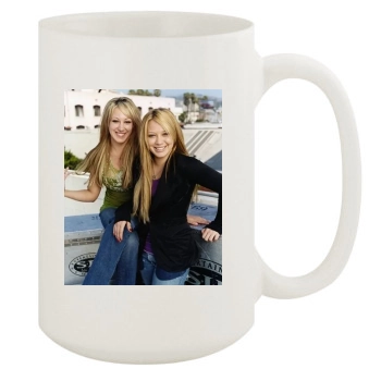 Hilary Duff 15oz White Mug