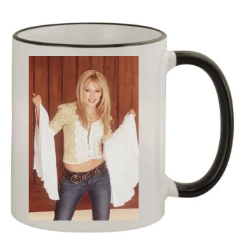 Hilary Duff 11oz Colored Rim & Handle Mug