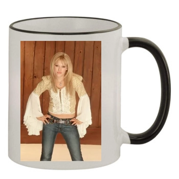 Hilary Duff 11oz Colored Rim & Handle Mug