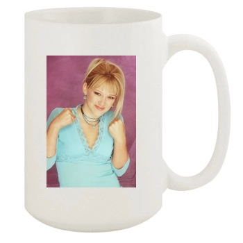 Hilary Duff 15oz White Mug