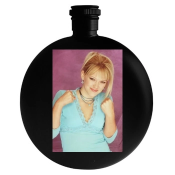 Hilary Duff Round Flask