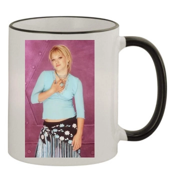 Hilary Duff 11oz Colored Rim & Handle Mug