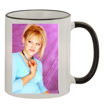 Hilary Duff 11oz Colored Rim & Handle Mug