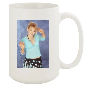 Hilary Duff 15oz White Mug