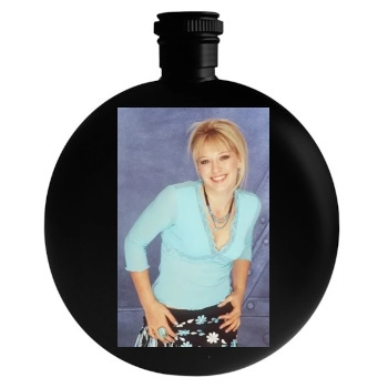 Hilary Duff Round Flask