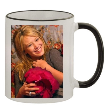 Hilary Duff 11oz Colored Rim & Handle Mug