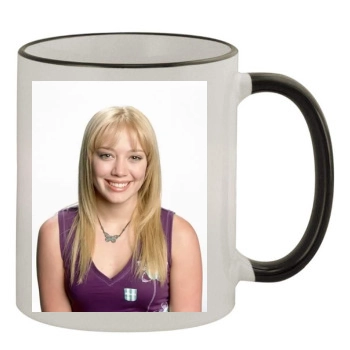 Hilary Duff 11oz Colored Rim & Handle Mug