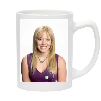 Hilary Duff 14oz White Statesman Mug