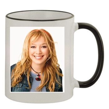 Hilary Duff 11oz Colored Rim & Handle Mug