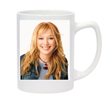 Hilary Duff 14oz White Statesman Mug