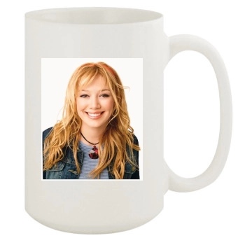 Hilary Duff 15oz White Mug