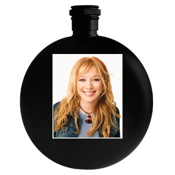 Hilary Duff Round Flask