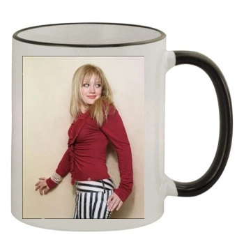 Hilary Duff 11oz Colored Rim & Handle Mug