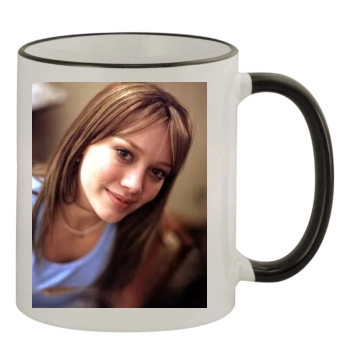 Hilary Duff 11oz Colored Rim & Handle Mug