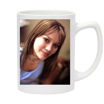 Hilary Duff 14oz White Statesman Mug