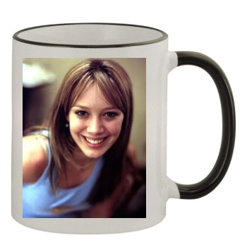 Hilary Duff 11oz Colored Rim & Handle Mug