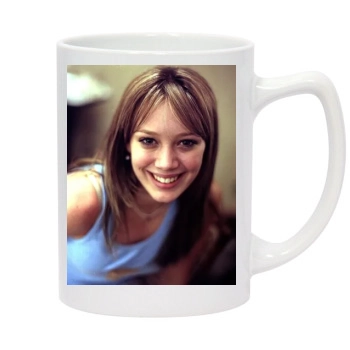 Hilary Duff 14oz White Statesman Mug