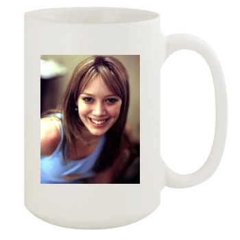 Hilary Duff 15oz White Mug