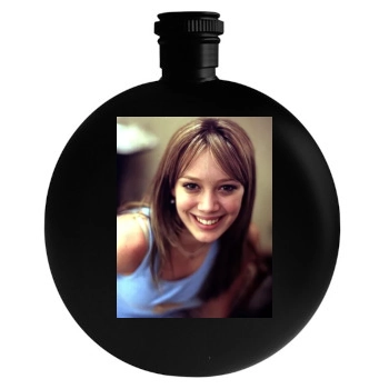 Hilary Duff Round Flask