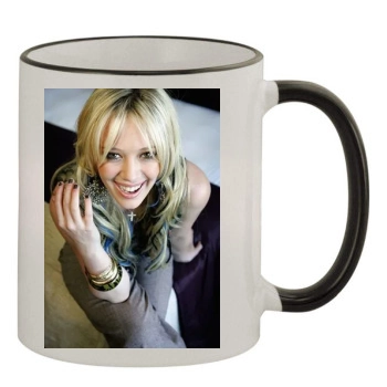 Hilary Duff 11oz Colored Rim & Handle Mug