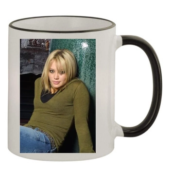 Hilary Duff 11oz Colored Rim & Handle Mug