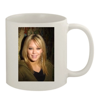 Hilary Duff 11oz White Mug