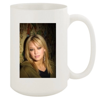 Hilary Duff 15oz White Mug