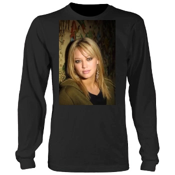 Hilary Duff Men's Heavy Long Sleeve TShirt