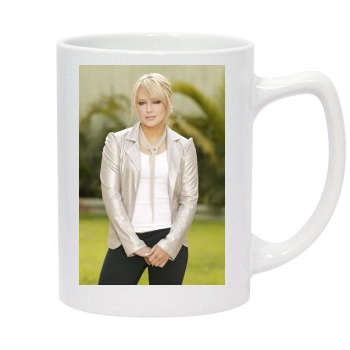 Hilary Duff 14oz White Statesman Mug