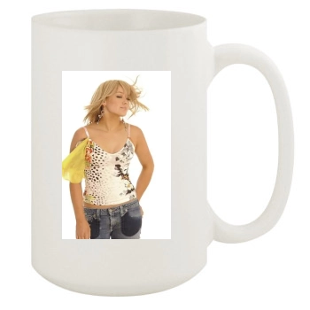 Hilary Duff 15oz White Mug