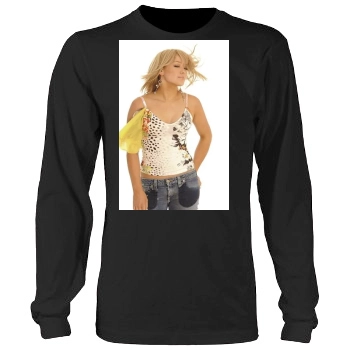 Hilary Duff Men's Heavy Long Sleeve TShirt