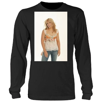 Hilary Duff Men's Heavy Long Sleeve TShirt