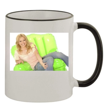 Hilary Duff 11oz Colored Rim & Handle Mug