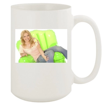 Hilary Duff 15oz White Mug