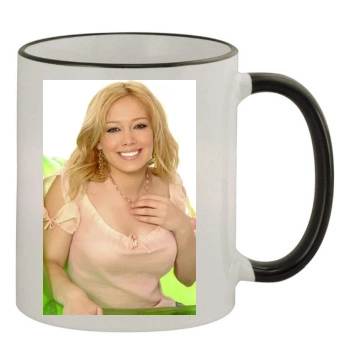 Hilary Duff 11oz Colored Rim & Handle Mug