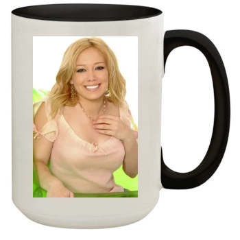 Hilary Duff 15oz Colored Inner & Handle Mug